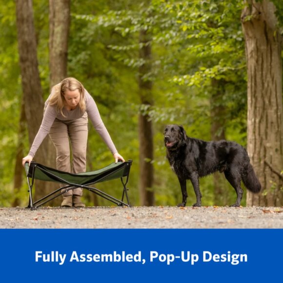 Dog Bed Coolaroo On The Go Cooling KING Elevated, Steel Grey, BRAND-NEW - Picture 2 of 8